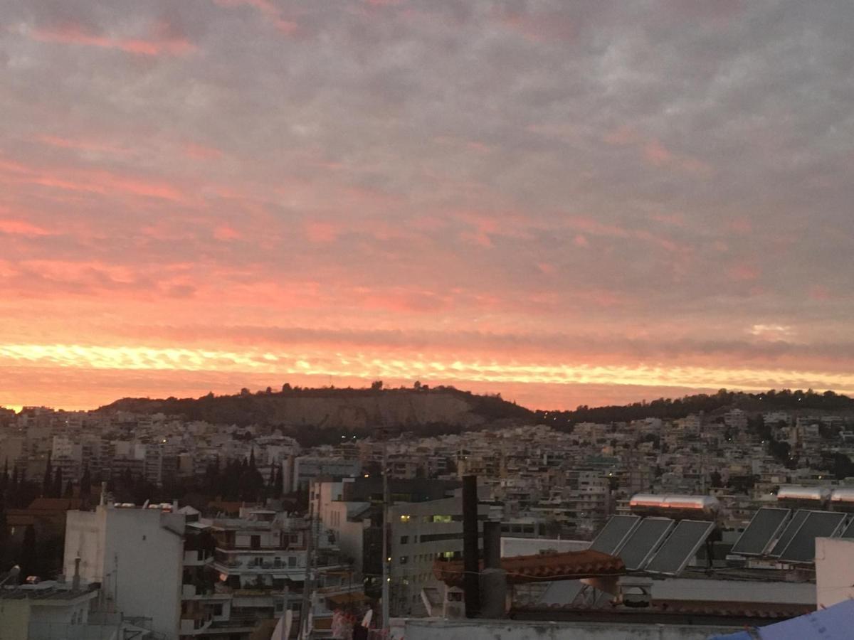 Cozy Apartment Near Metro-Athens View Luaran gambar
