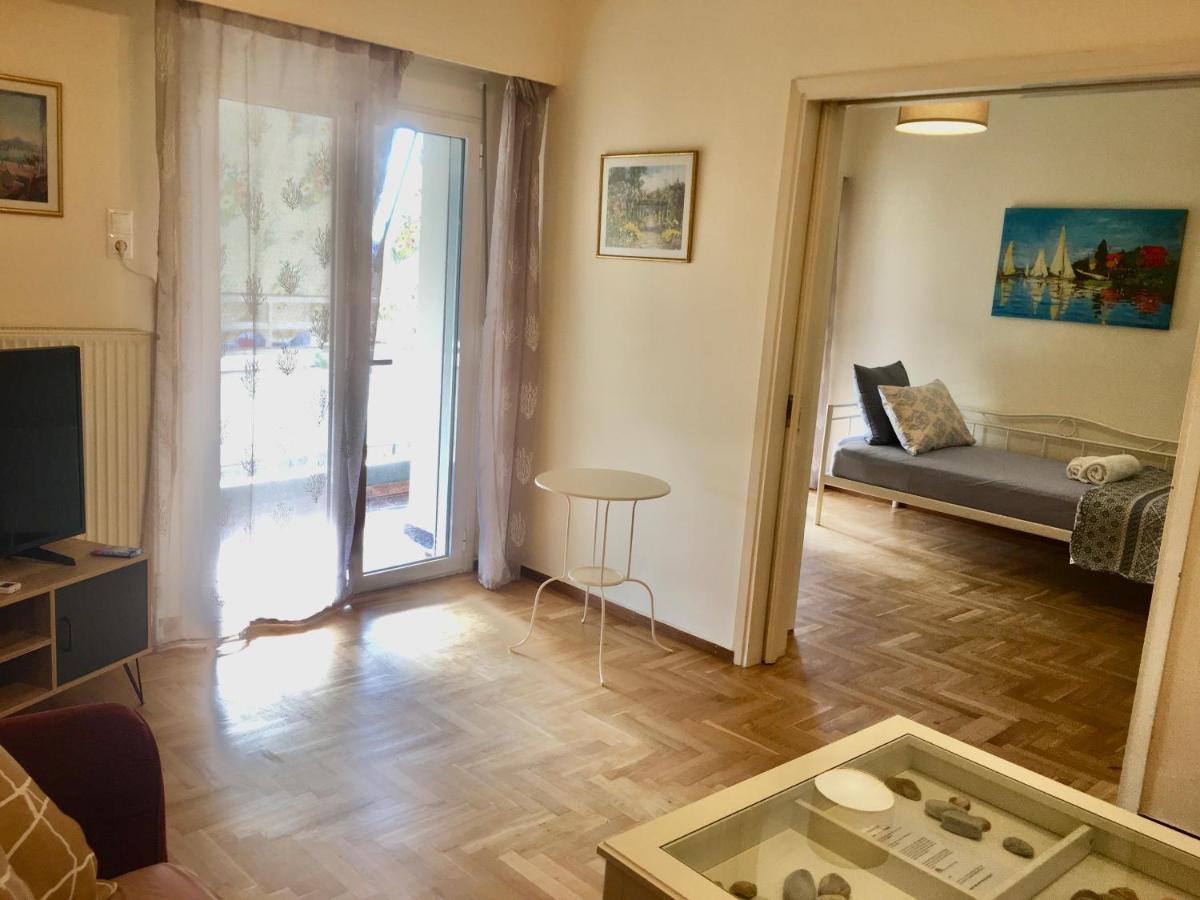 Cozy Apartment Near Metro-Athens View Luaran gambar